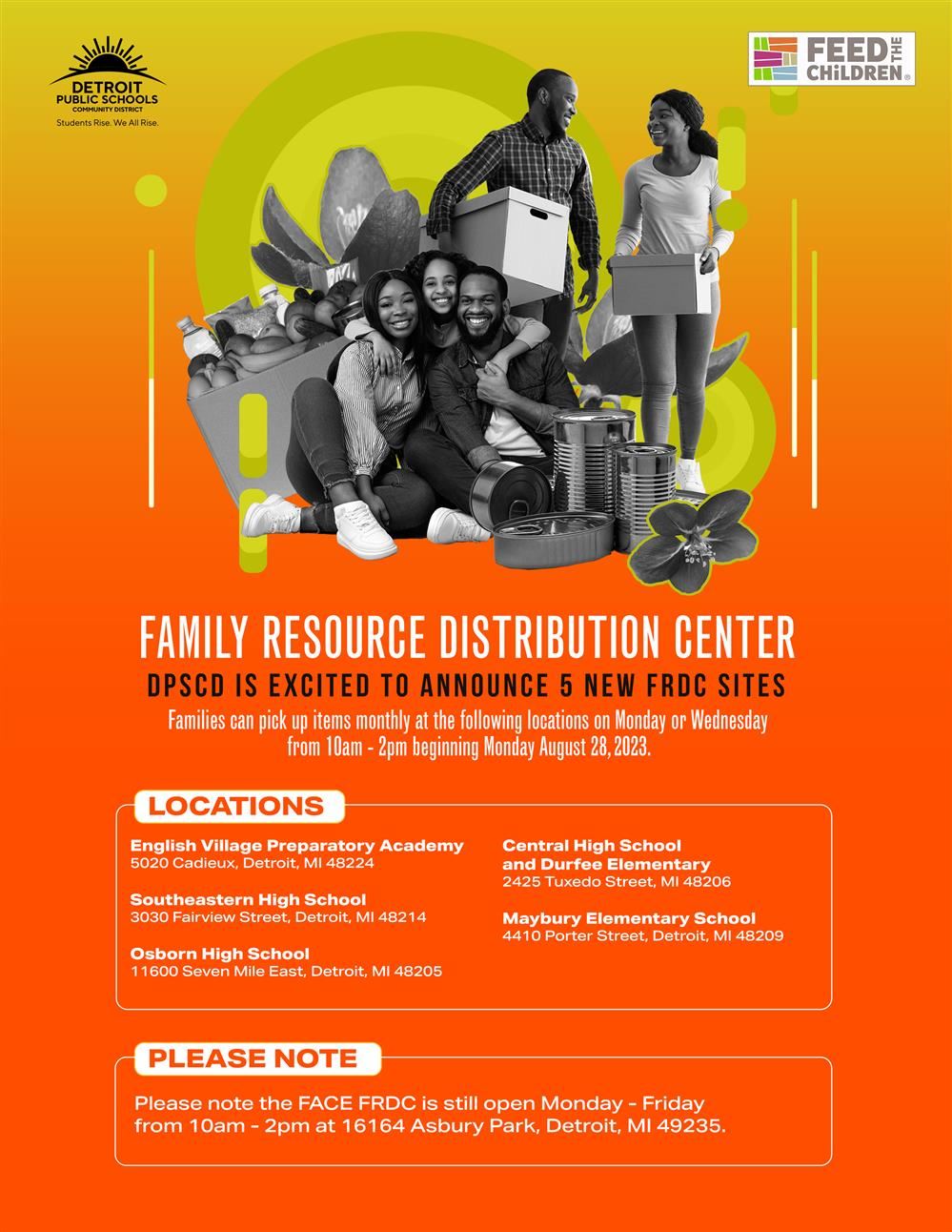 Family Resource Distribution Center 